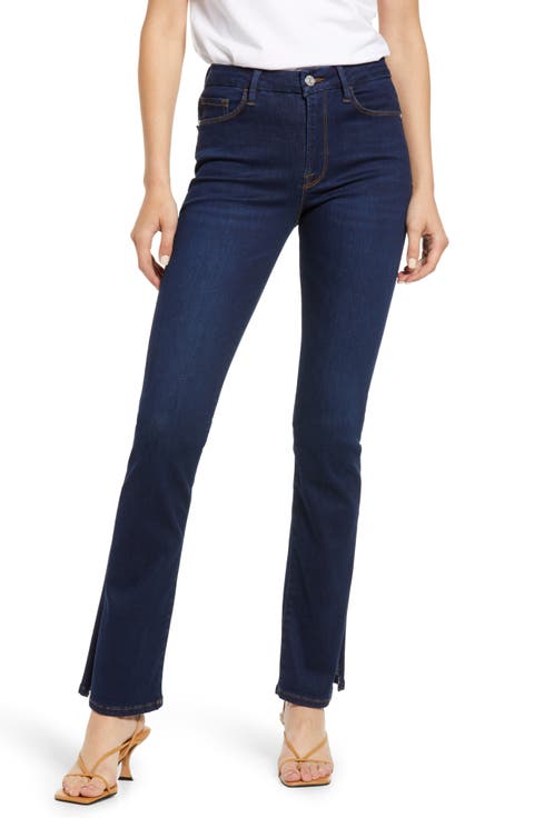 Le Mini Bootcut Jeans (Claremore Slit)