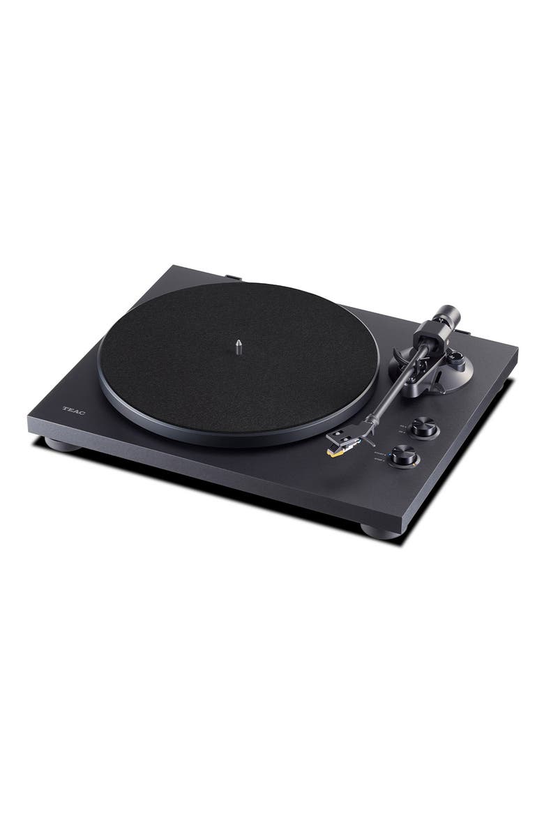 TN-280BT-A3 Belt-Drive Wireless Turntable with Bluetooth, Built-In Phono Amp, and Pre-Installed Audio-Technica MM Cartridge, Alternate, color, Black