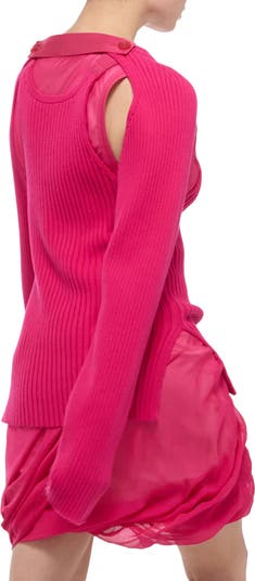 Organic Cotton Rib Shrug