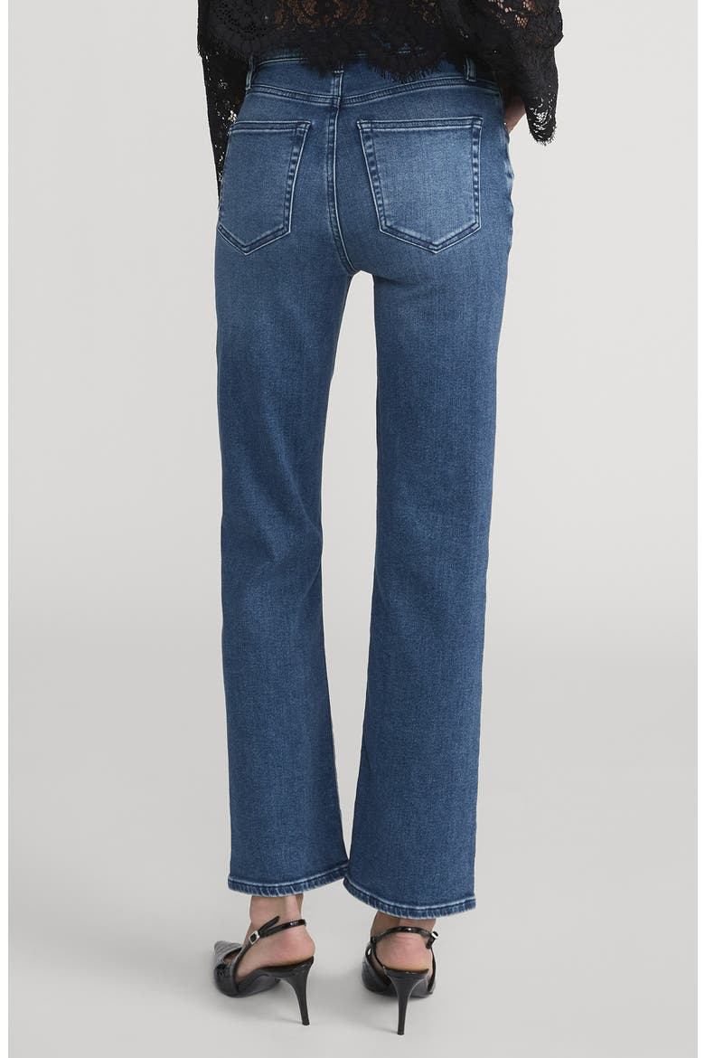Le Sleek Straight High Waist Straight Leg Jeans, Alternate, color, REIGN