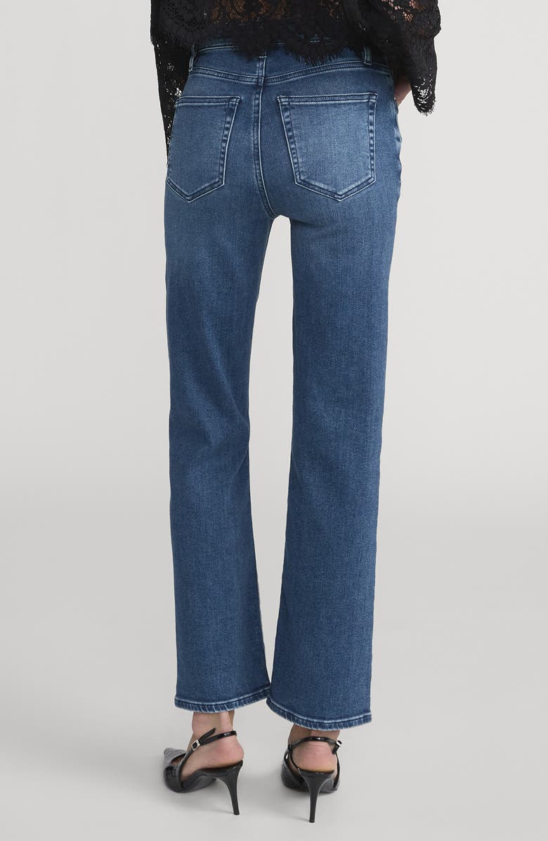 FRAME Le Sleek Straight High Waist Straight Leg Jeans, Alternate, color, Reign