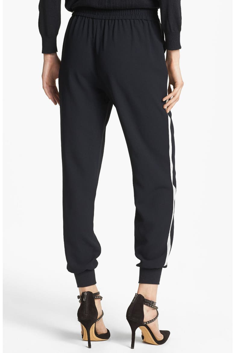 'Mariner B.' Tuxedo Track Pants, Alternate, color, CAVIAR PORCELAIN