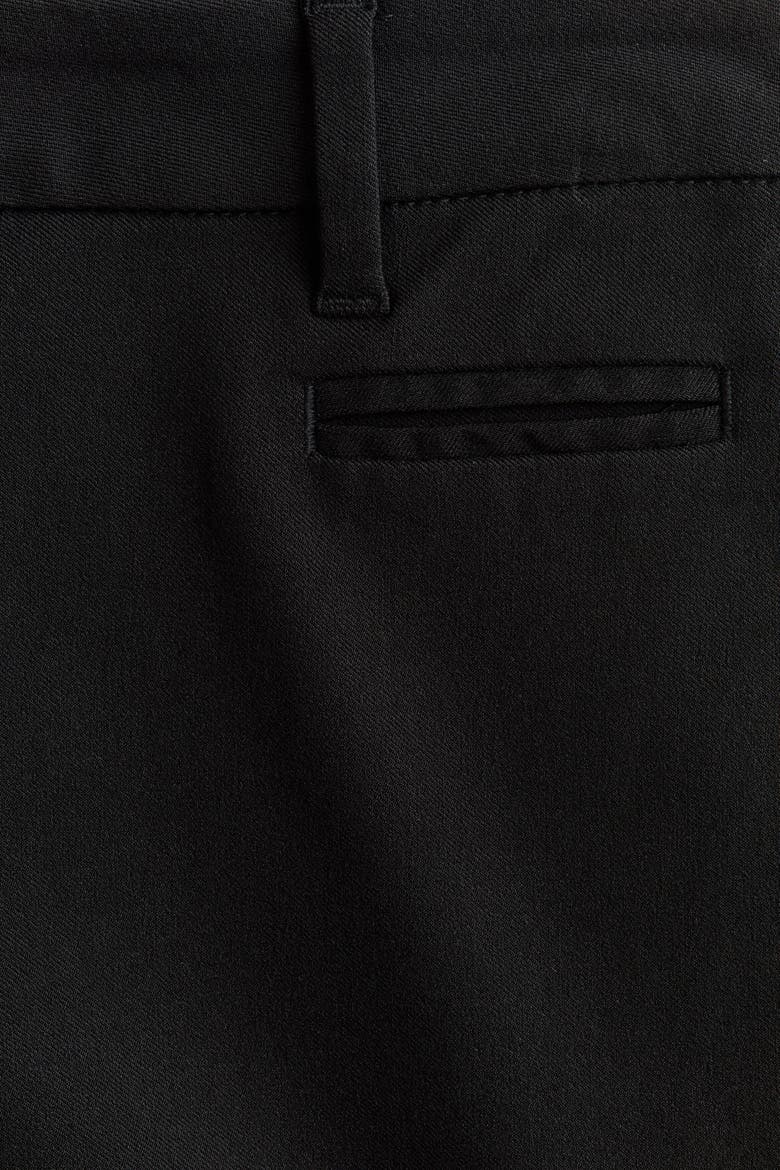 Fitted Ankle-length Pants, Alternate, color, Black