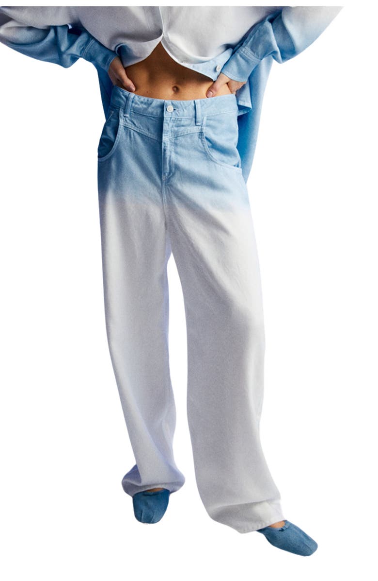 Nocturne High Waist Ombre Jeans, Main, color, 