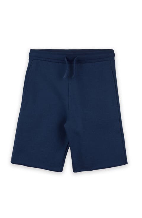 Organic Cotton Fleece Knee Shorts
