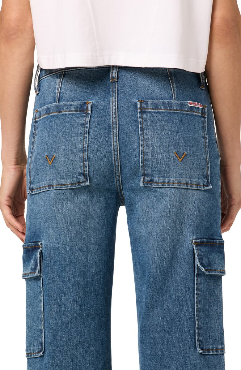 Hudson Jeans Rosalie High Waist Wide Leg Jeans, Alternate, color,