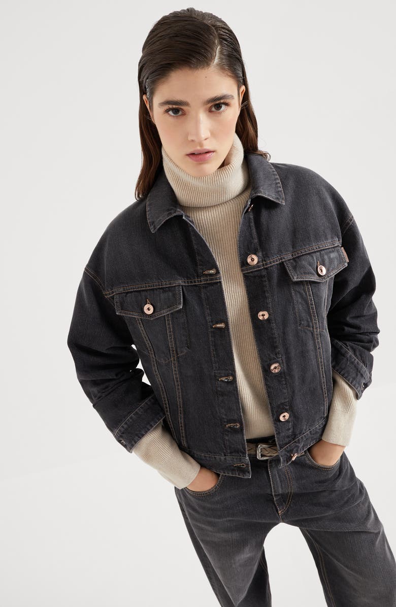 Brunello Cucinelli Denim jacket, Alternate, color,