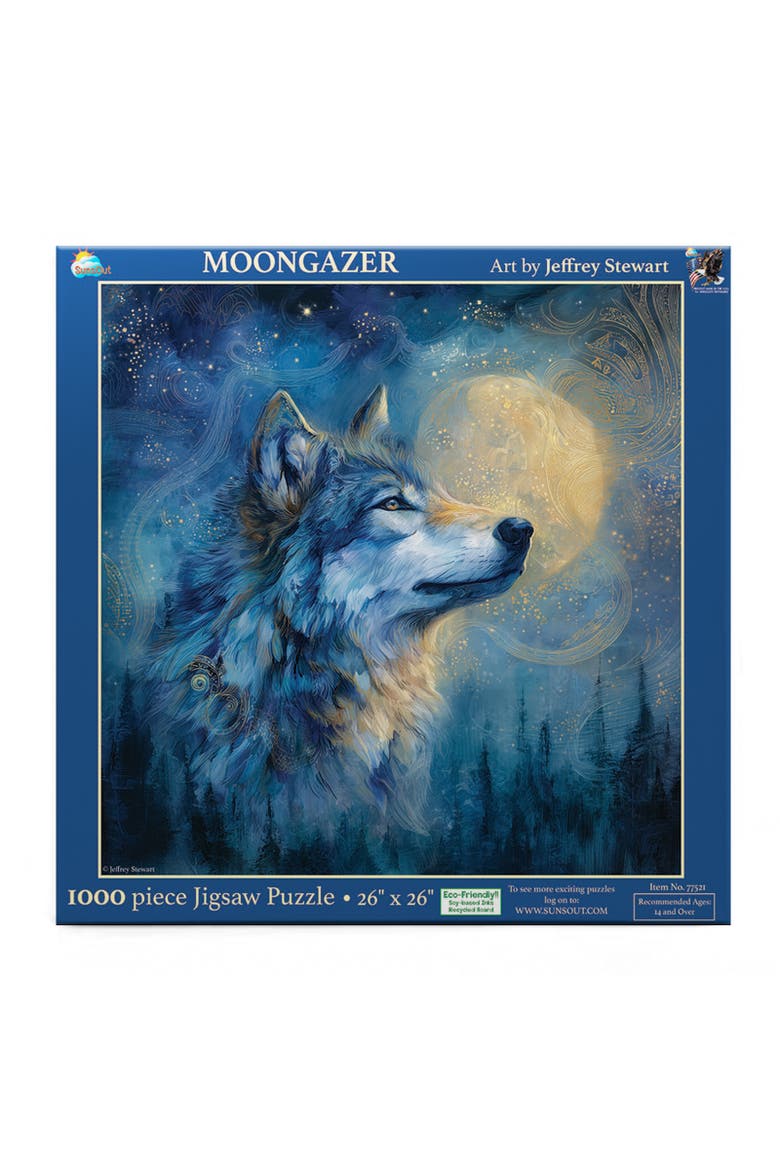 Moongazer 1000 piece Jigsaw Puzzle for Adults, Alternate, color, Multicolor