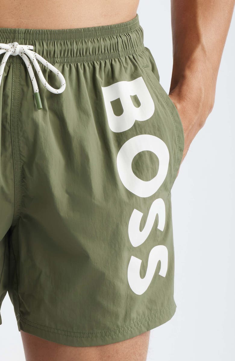 BOSS Octopus Swim Trunks, Alternate, color, 