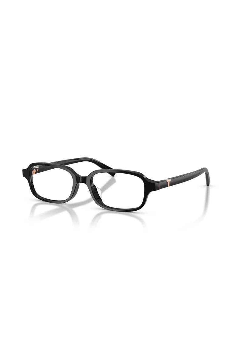52mm Rectangle optical glasses, Main, color, Black