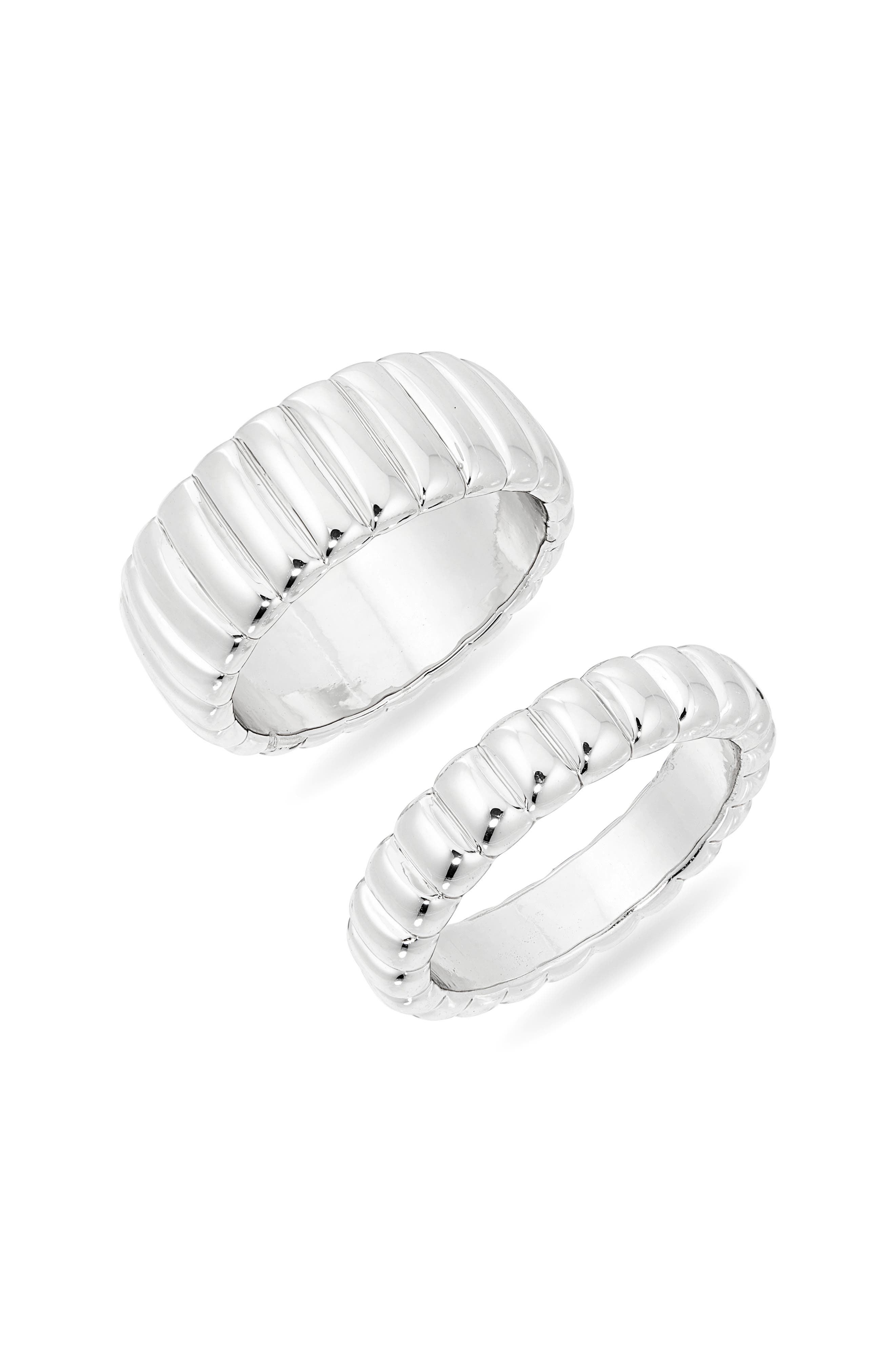 Demi-Fine 2-Pack Assorted Rings
