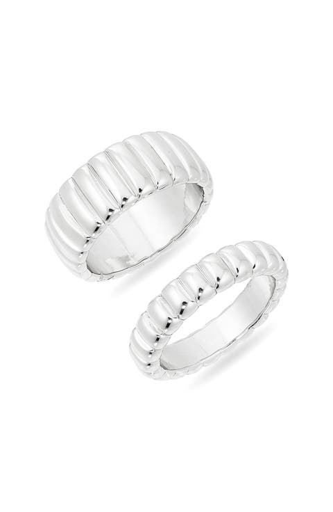 Demi-Fine 2-Pack Assorted Rings