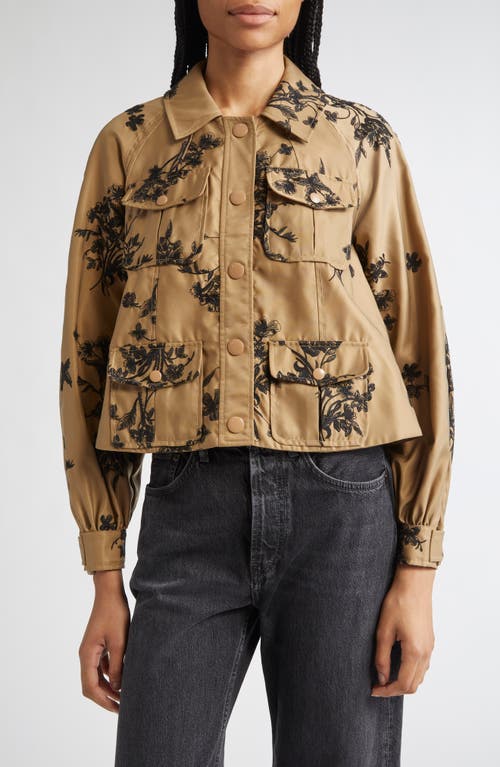 Cinq À Sept Cinq A Sept Wildflower Whimsy Adami Jacket In Brown