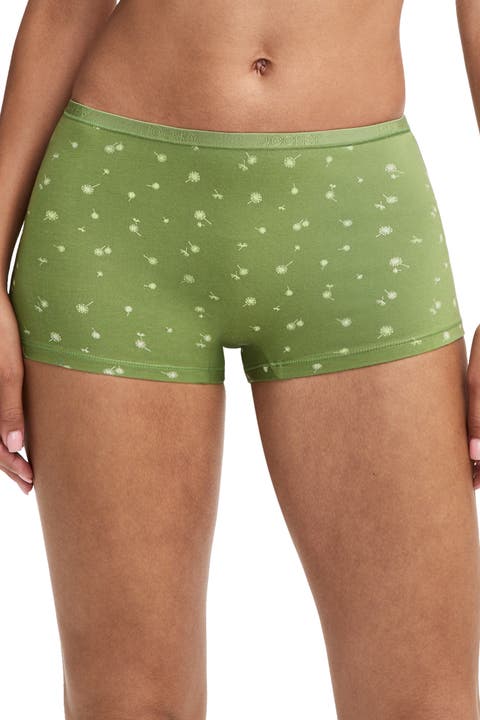 Womens Organic Cotton Stretch Boyshort
