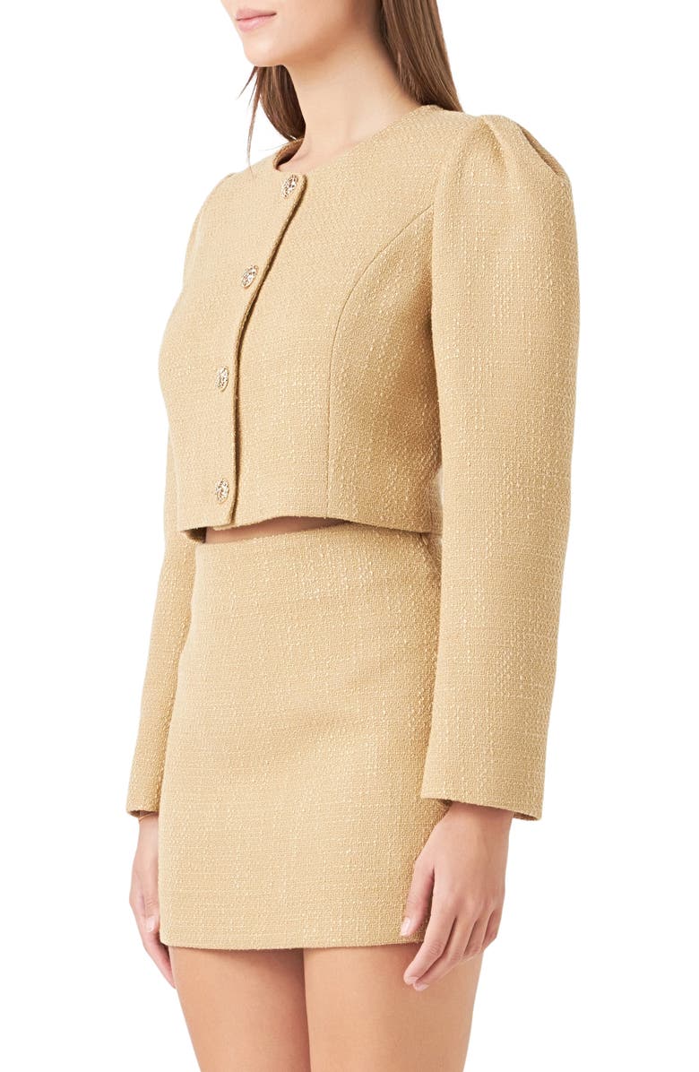 Endless Rose Tweed Blazer, Alternate, color, 