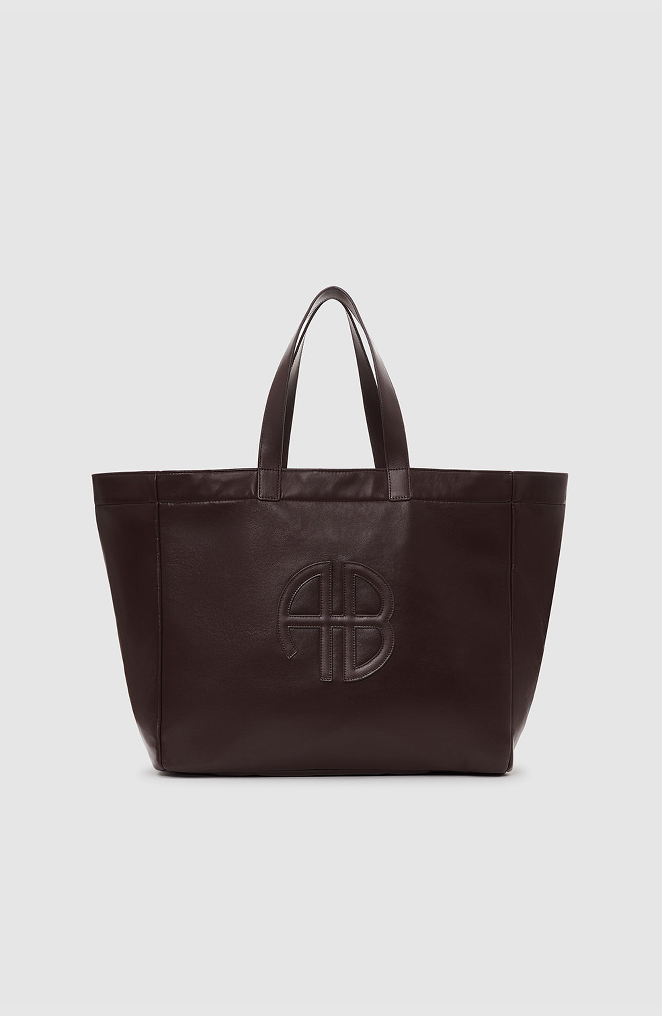 ANINE BING Rio Large Recycled Leather Tote, Main, color, 