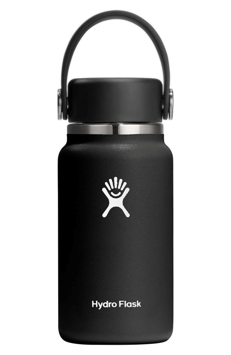 Hydro Flask Micro Hydro Water Bottle, Main, color, Black