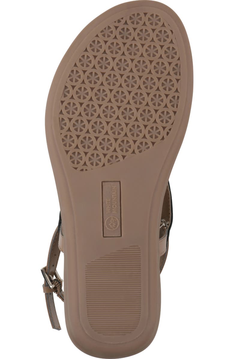 White Mountain Footwear <p>Lifted Slingback Sandal (Women)</p>, Alternate, color, Black/ Smooth