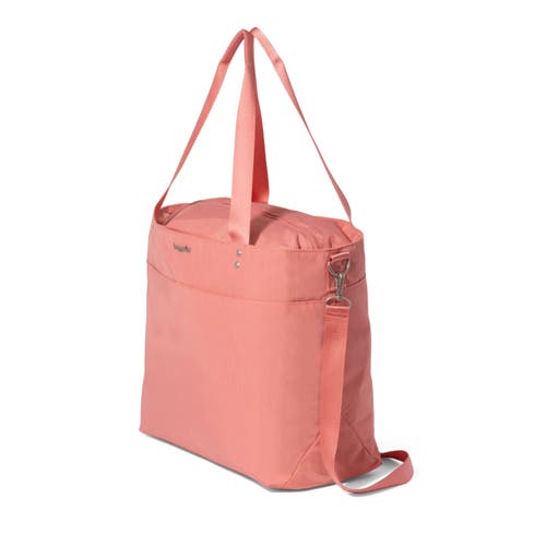 Baggallini Large Carryall Weekender Tote Bag In Terracotta
