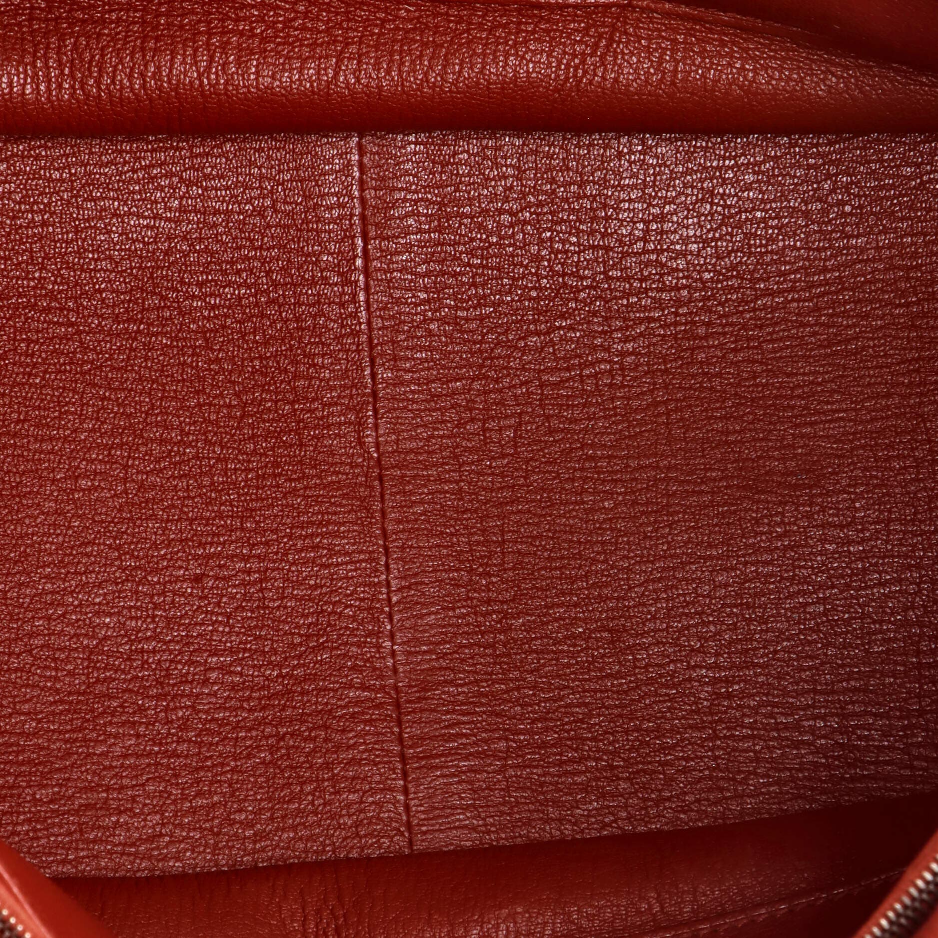 Pre-Owned Hermes Jypsiere Bag Clemence 34, Alternate, color, Brique