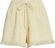 関税込み★Zimmermann★ココ コットンテリー ショーツ イエロー Coco Towelling Short Yellow/Cream Online | Zimmermann