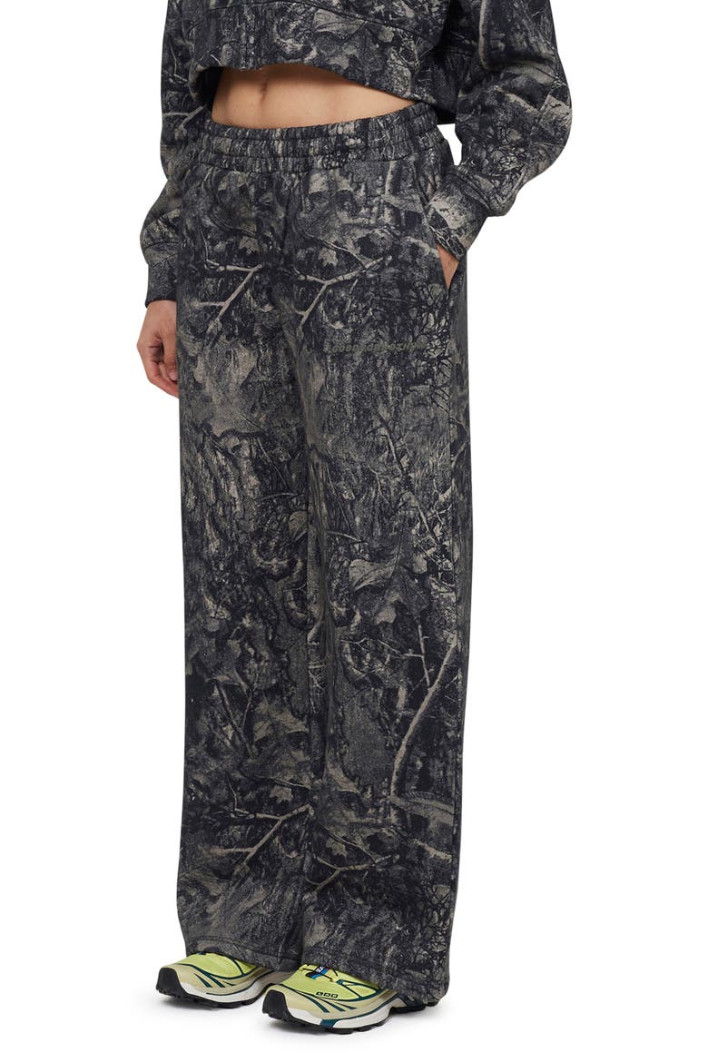 Woodland Blackout Camo Baggy Jogger, Alternate, color, Camo