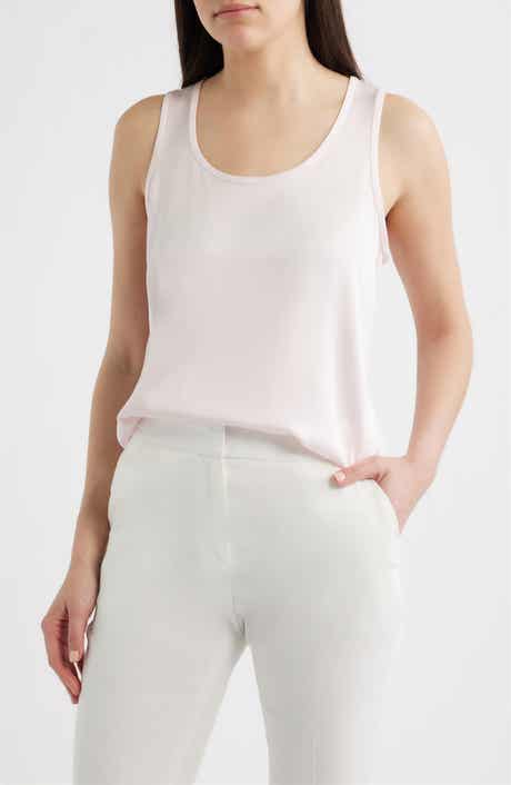 Bettyna Stretch Silk Tank
