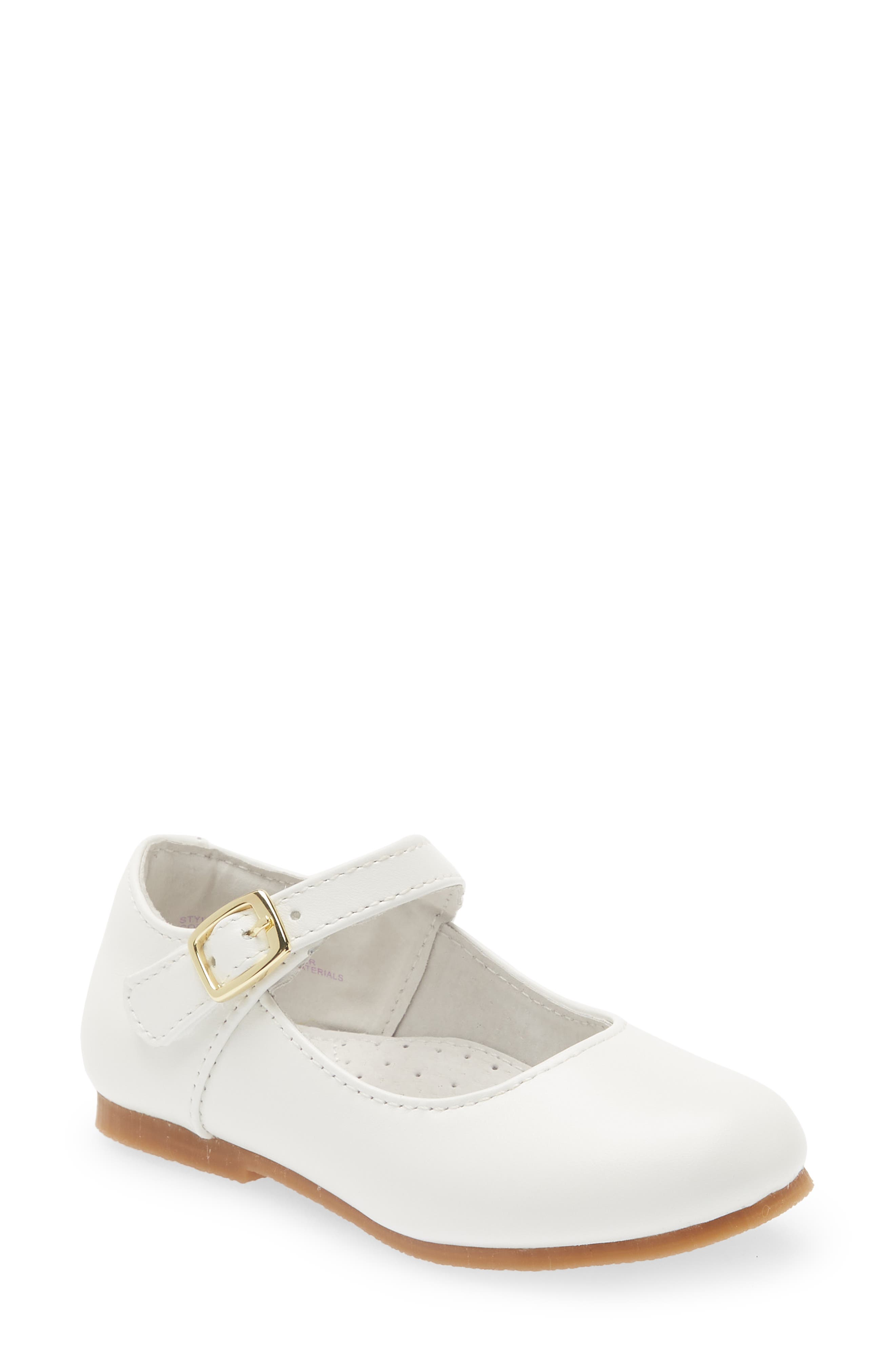 L'AMOUR Kids' Rebecca Mary Jane, Main, color, White