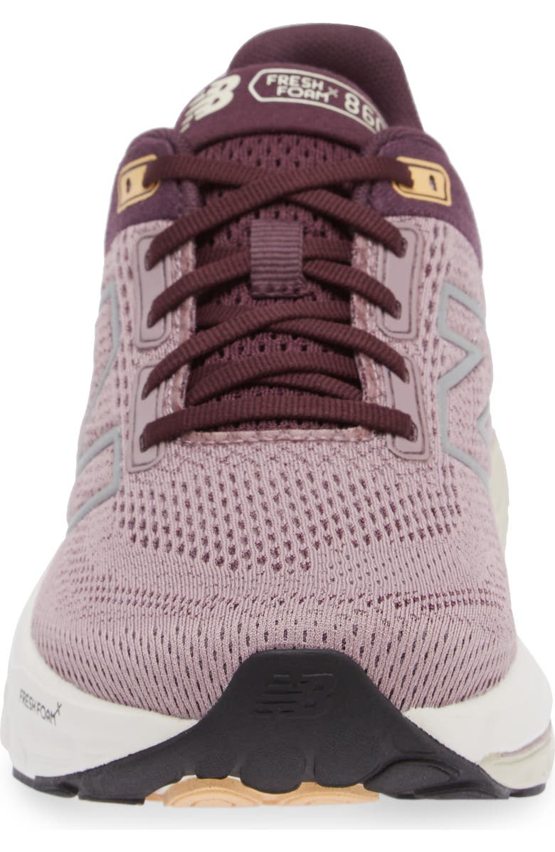 New Balance Fresh Foam X 860 v14 Running Shoe, Alternate, color, Ice Wine/ Plum Brown