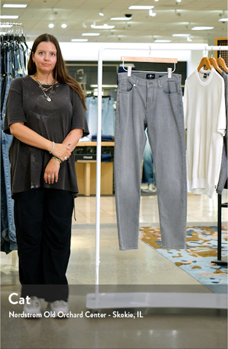 Slimmy Coated Bootcut Jeans, sales video thumbnail