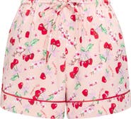 SAVAGE X FENTY Satin Ever After Cuffed Pajama Shorts