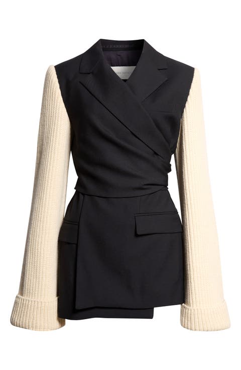 Beline Bis Crepe Jacket