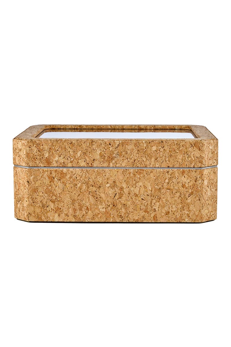 Cortica 8 Piece Watch Box, Main, color, Cork