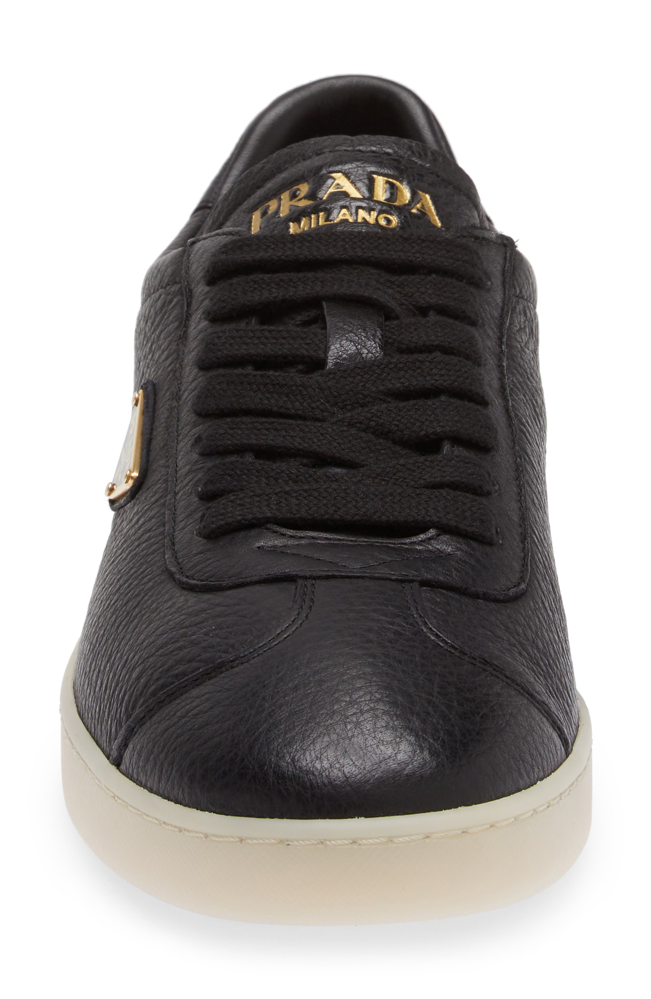 Prada Lane Low Top Sneaker, Alternate, color, 