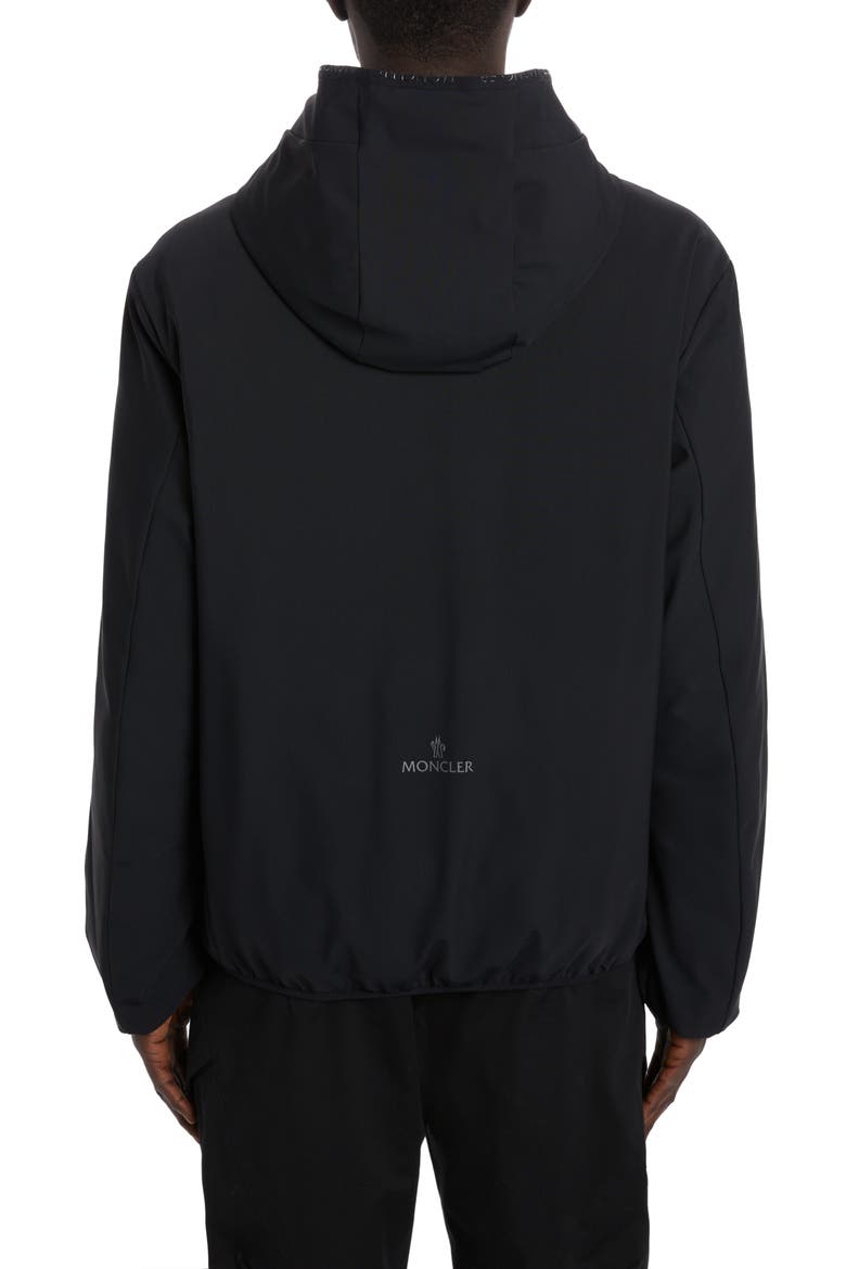Iton Hooded Down Jacket, Alternate, color, BLACK