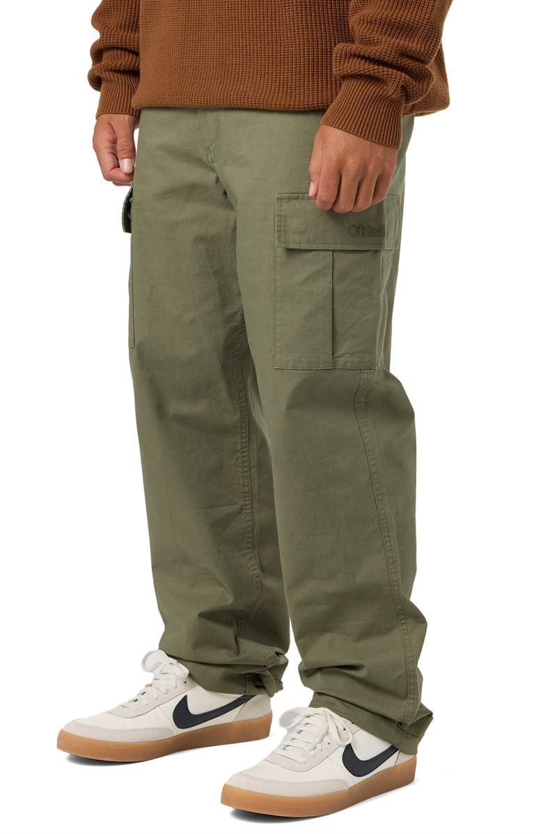 O'Neill OG Cargo Pants, Alternate, color, Clover
