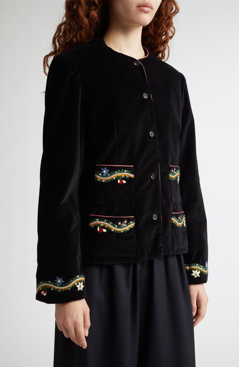 Bode Alpineflower Rice Jacket, Alternate, color,