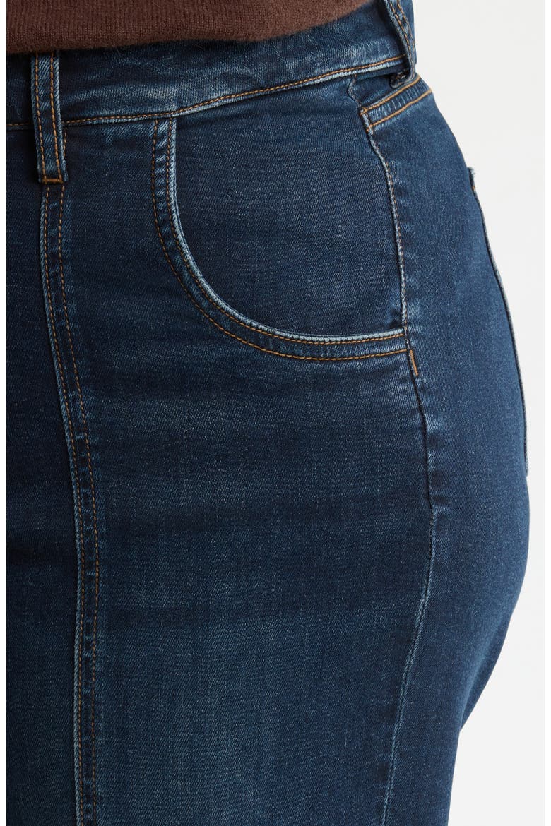 Meg Seamed Fab Ab High Waist Ankle Wide Leg Jeans, Alternate, color, NOTICE