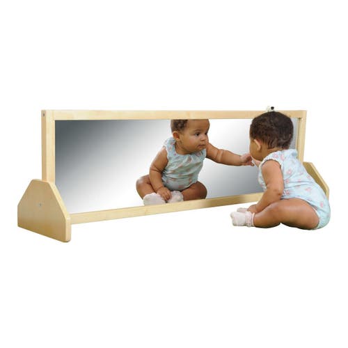 Kaplan Early Learning Company Acrylic Mirror In Sand
