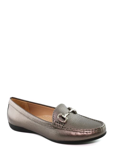 Carter Road Slip On Leather Buckle Loafer