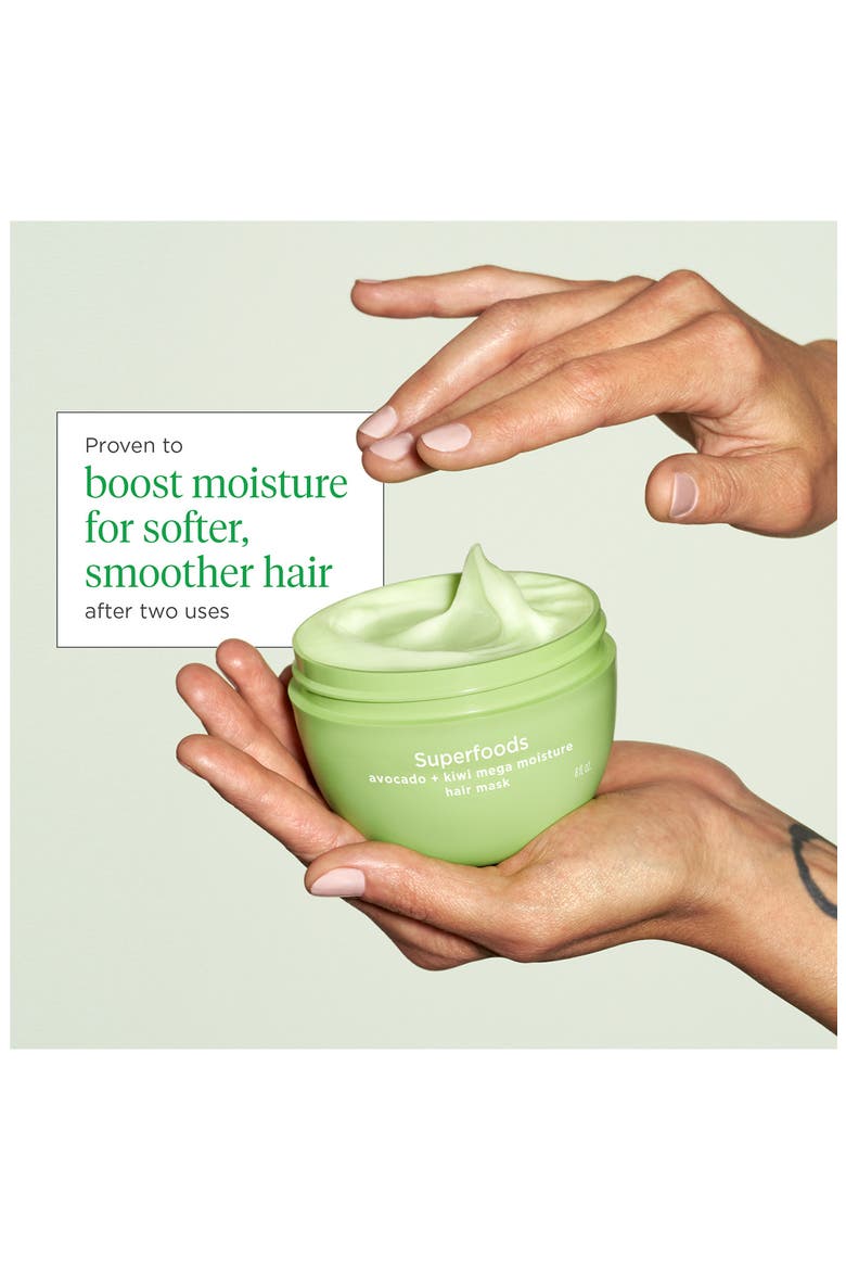 Superfoods™ Avocado + Kiwi Mega Moisture Hair Mask, Alternate, color, NO COLOR