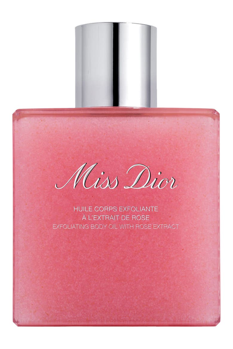 Miss Dior Exfoliating Body Oil, Main, color, NO COLOR