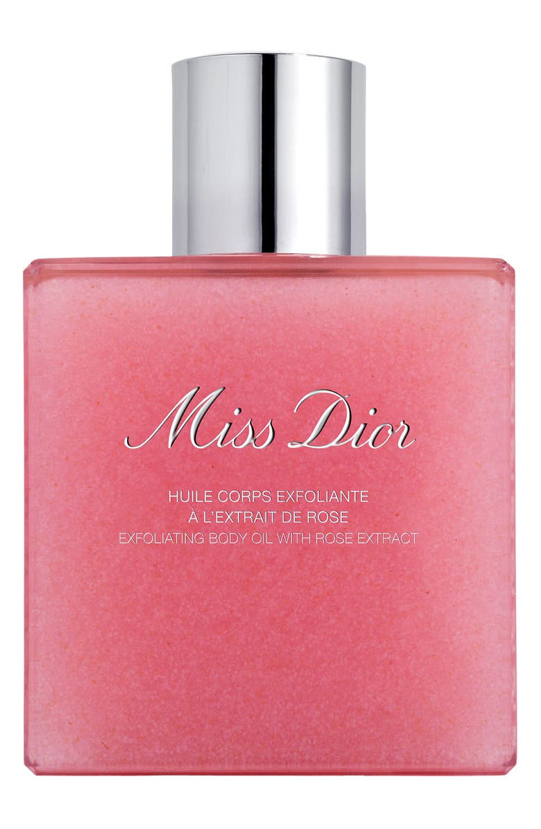 DIOR Miss Dior Exfoliating Body Oil, Main, color, 