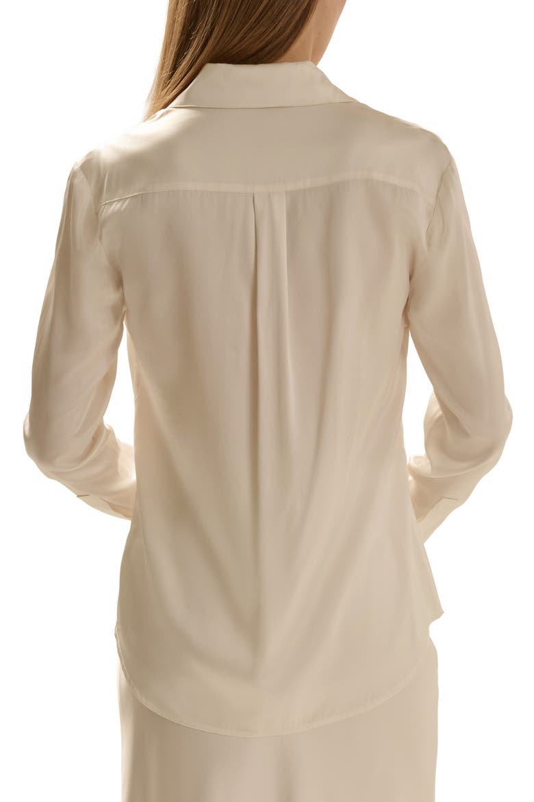 The Bailey Silk Blend Shirt, Alternate, color, IVORY