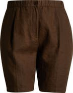 Eileen Fisher Organic Linen Shorts