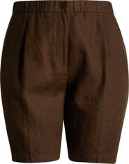 Eileen Fisher Organic Linen Shorts