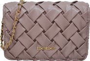 bebe Luca Woven Crossbody Bag