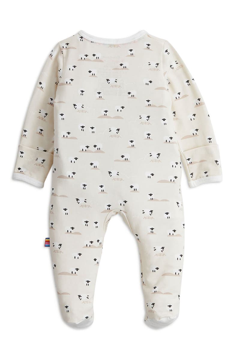 Kids' Baa Baa Baby Modal Blend Footie, Alternate, color, BAABC