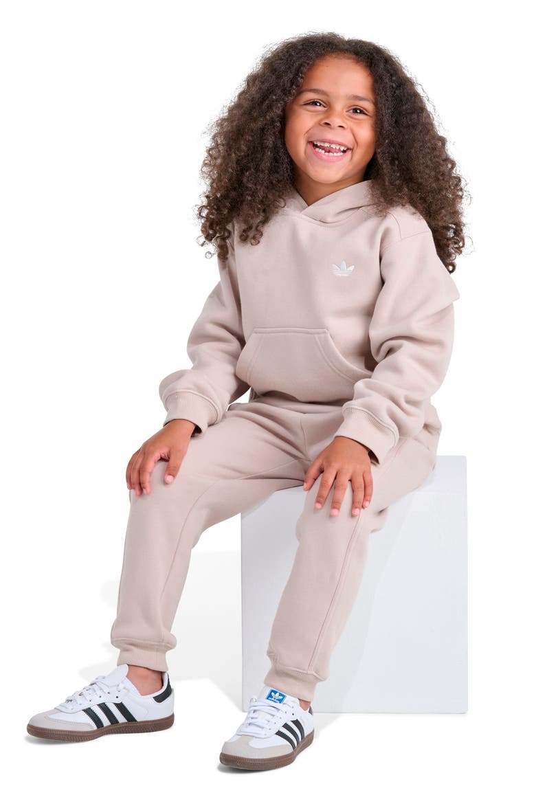 Kids' Essential Fleece Joggers, Alternate, color, LIGHT BEIGE