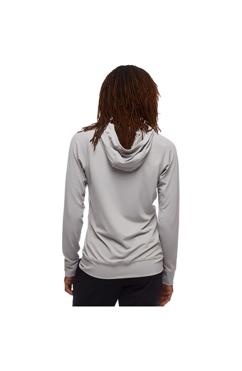 Black Diamond Alpenglow Hooded Long-Sleeve Shirt - Women's, Alternate, color, Pewter